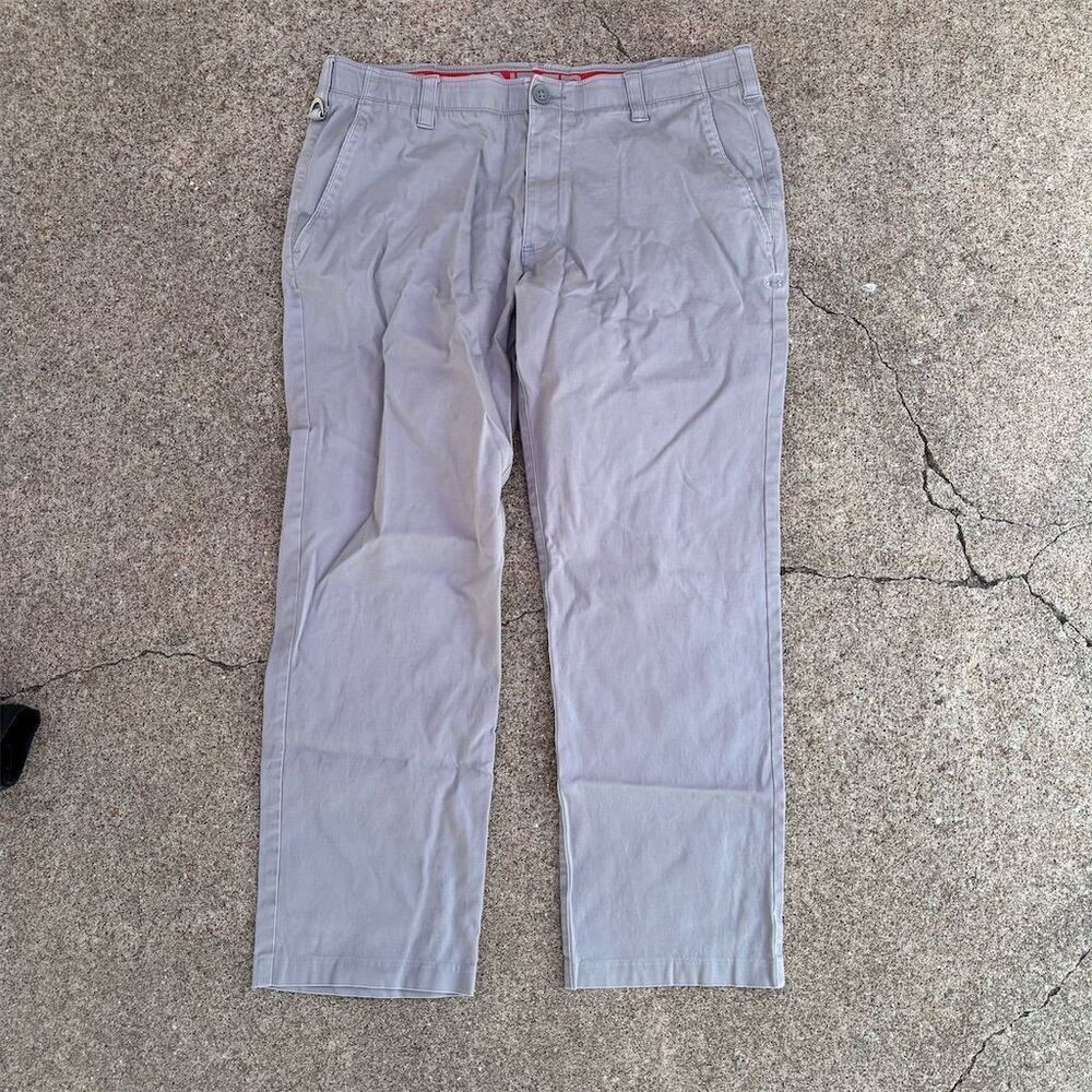 Under Armour Men's Gray‎ Golf Pants 40x32 Athletic Fit Casual
